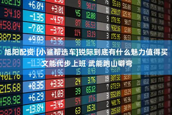 旭阳配资 [小鲨帮选车]锐际到底有什么魅力值得买 文能代步上班 武能跑山噼弯