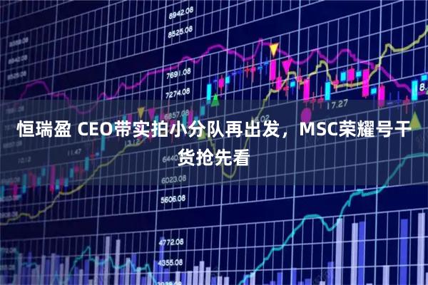 恒瑞盈 CEO带实拍小分队再出发，MSC荣耀号干货抢先看